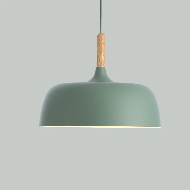 suspension macarone moderne en fer pour restaurant café
