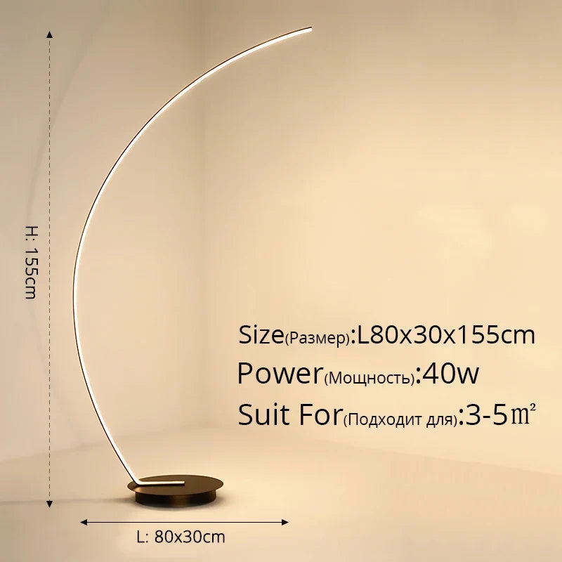 lampadaire design pour éclairage intérieur moderne et élégant