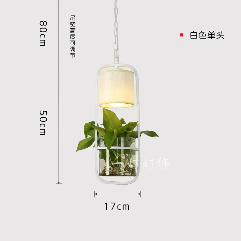 suspension industrielle simple art fer moderne chinoise