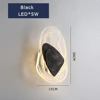applique murale led de luxe pour décoration intérieure élégante