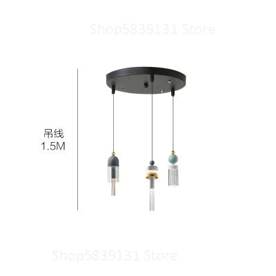 lustre moderne créatif d'art nordique pour bar et restaurant