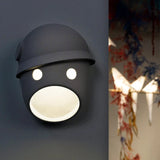lampe de applique murale led moderne et créative en résine