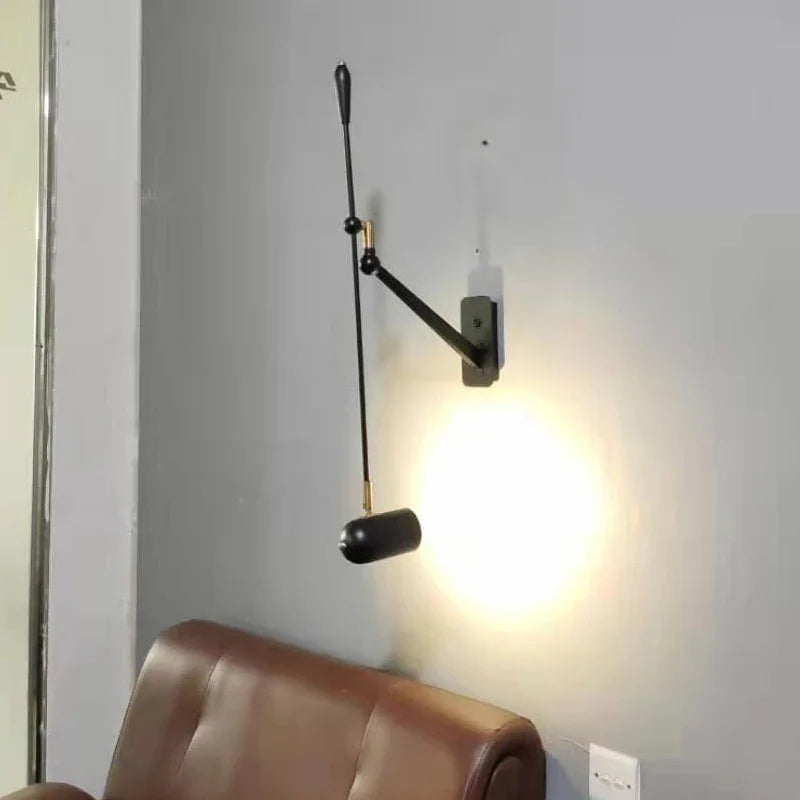 applique murale led rétro moderne pour décoration intérieure