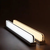 applique murale led en acier inoxydable pour salle de bain