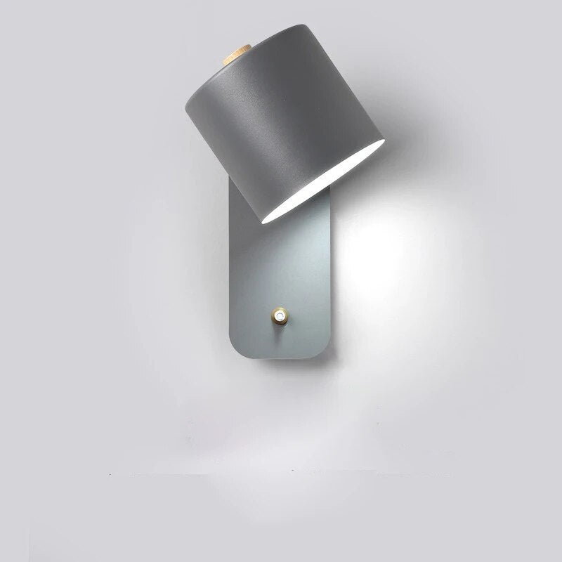 applique murale led intérieur escalier moderne décor salon interrupteur