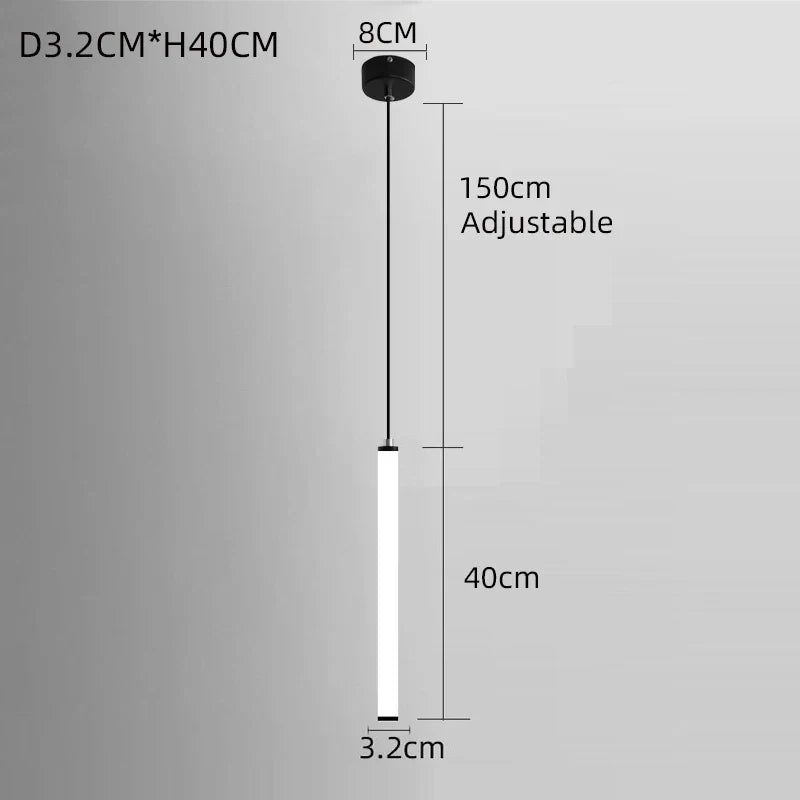 lustre moderne à led pour table et bar élégant