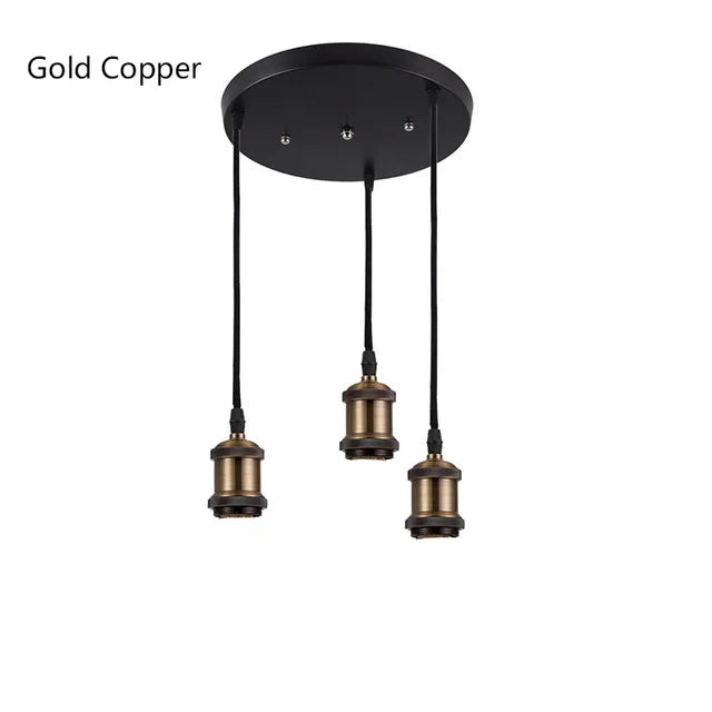suspension rétro en aluminium style industriel pour décoration intérieure