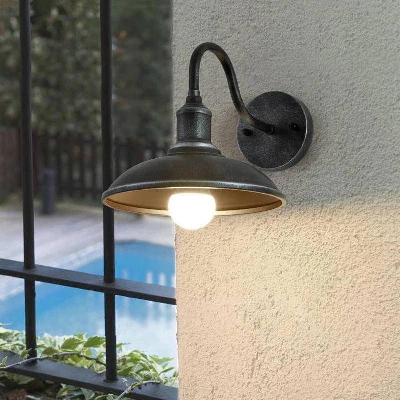 lumière extérieure étanche style loft américain vintage