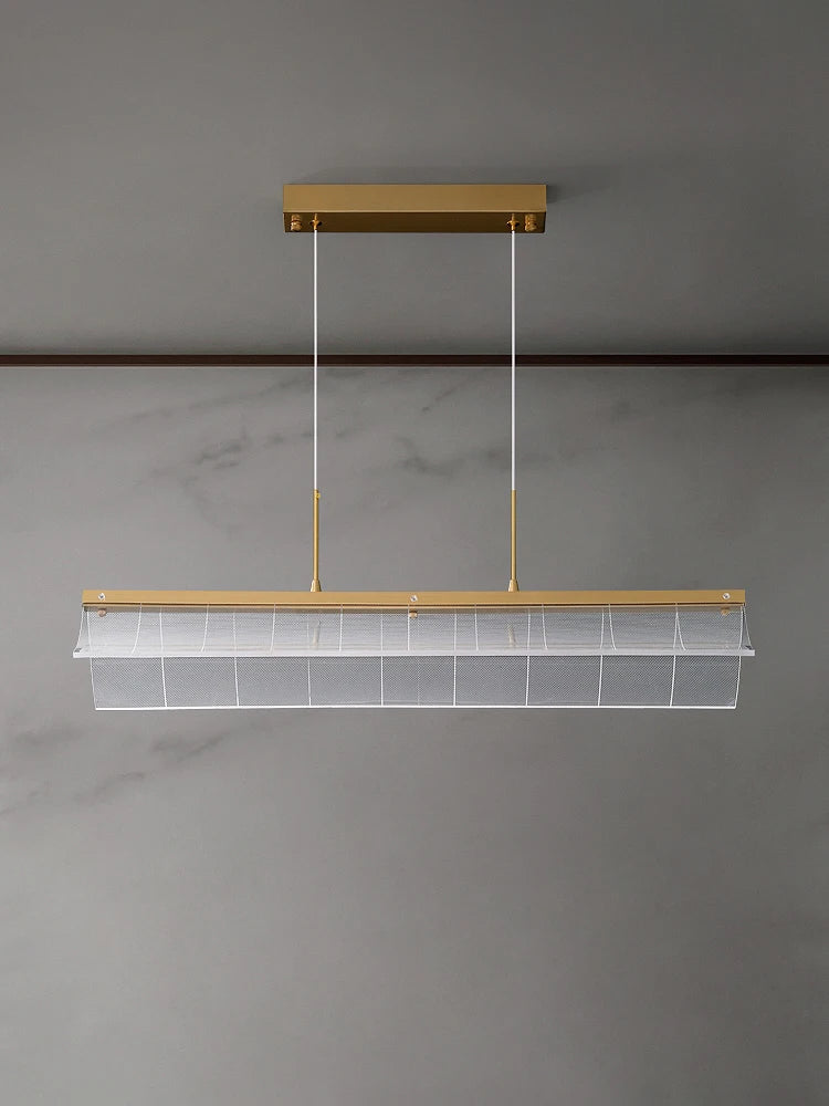 lustre moderne en cuivre suspension éclairage intérieur design