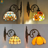 applique murale baroque américaine style tiffany pour éclairage décoratif