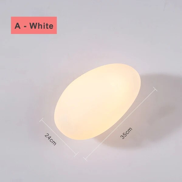 applique led nordique design moderne galet chambre escalier lumière