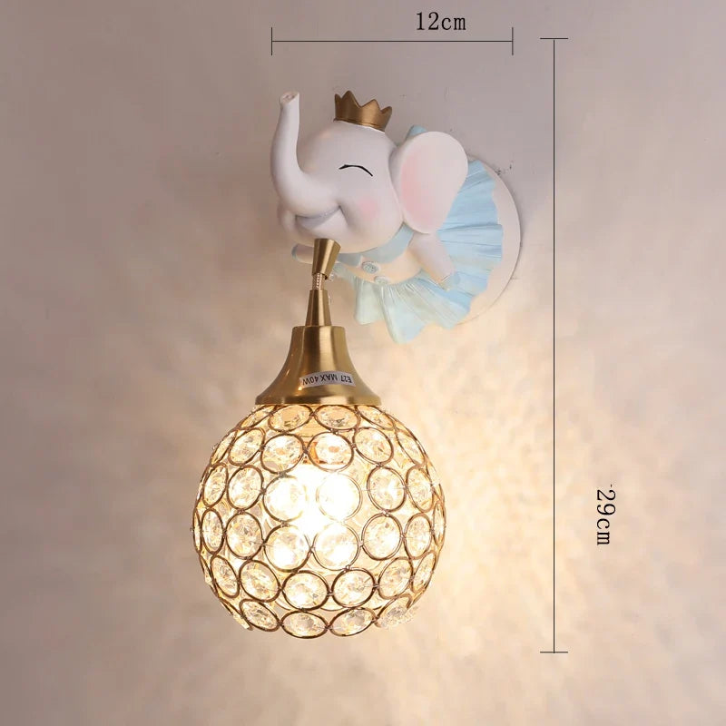 applique murale design animal en résine pour enfants
