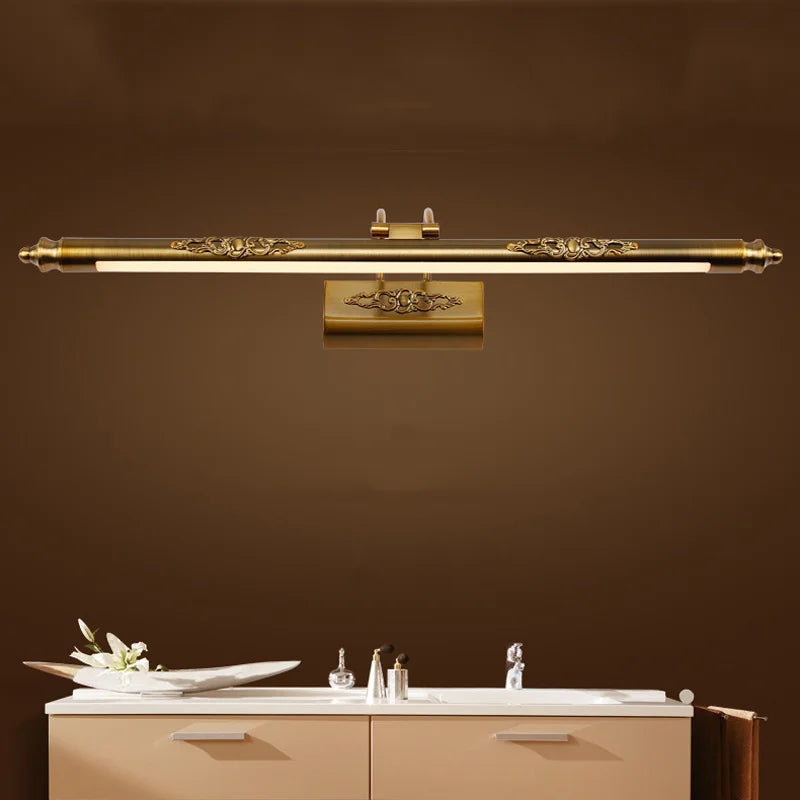 lampe de miroir à led rétro pour décoration murale