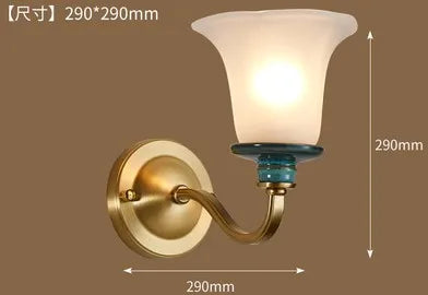 lustre en céramique et cuivre pour une ambiance moderne et simple