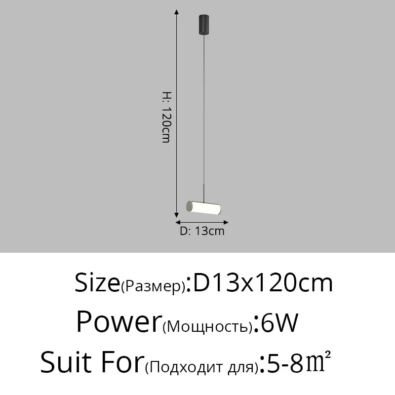 suspension de chevet luxe minimaliste petit lustre moderne
