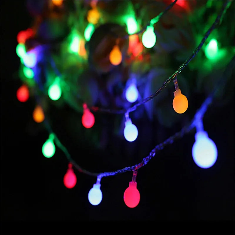 guirlande lumineuse 100 led pour noël mariage et fêtes