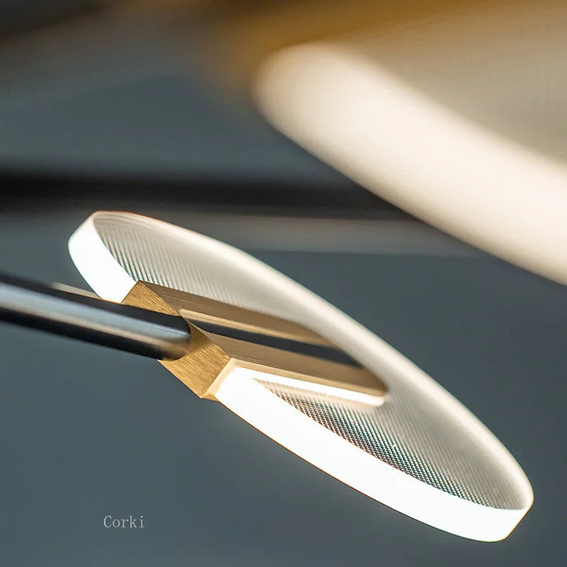 lustre moderne en acrylique design nordique pour une décoration élégante