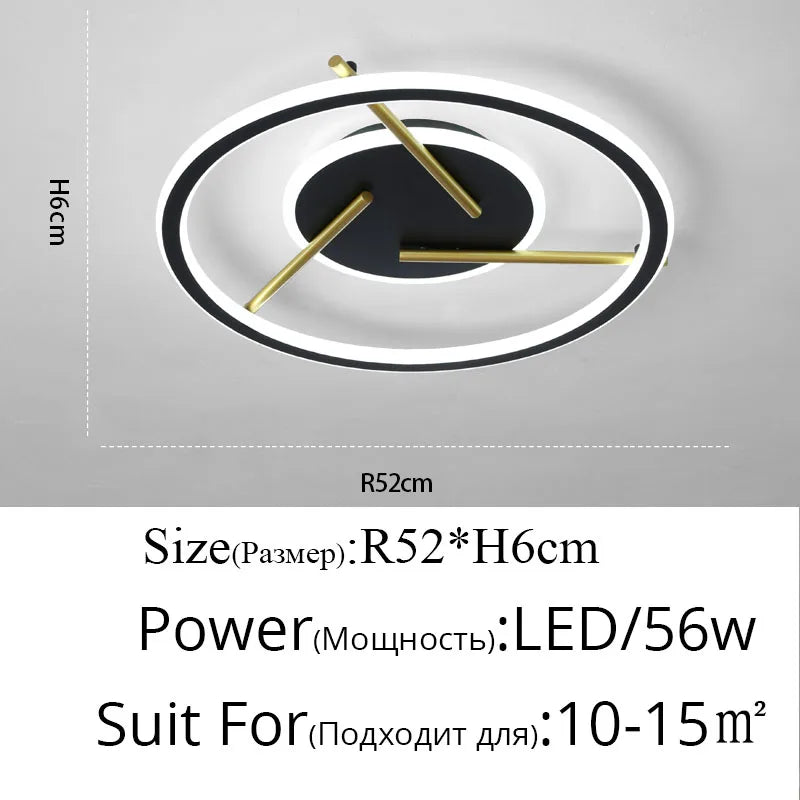 plafonnier led réglable pour une atmosphère élégante et moderne