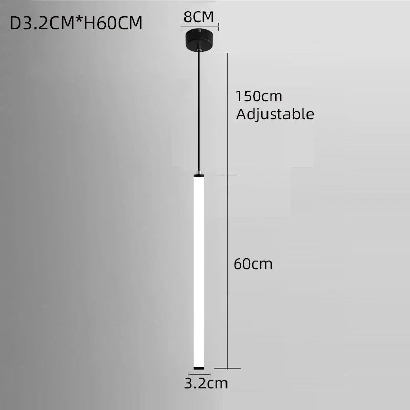 lustre moderne à led pour table et bar élégant