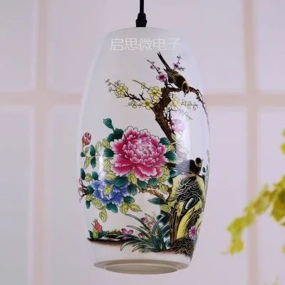 Suspension chinoise en céramique
