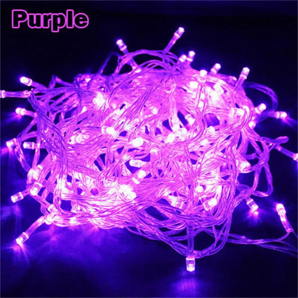 guirlande lumineuse led extérieure pour décorations de Noël