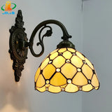 applique murale classique en perles de verre style tiffany