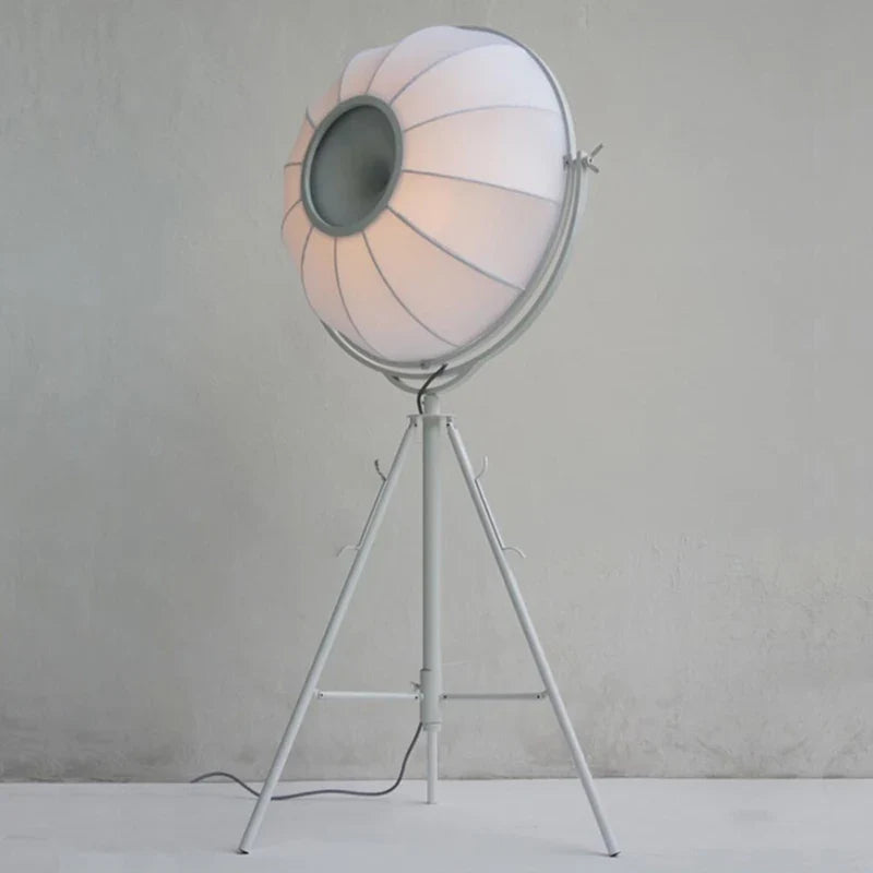 lampadaire moderne gzmj satellite en métal avec abat-jour en tissu