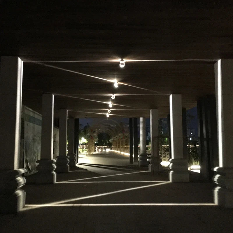 applique murale led étanche d'extérieur pour décoration cour hôtel porche