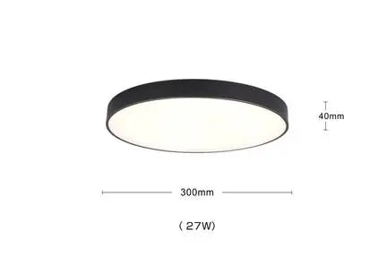 plafonnier moderne nordique en cuivre led acrylique iwhd
