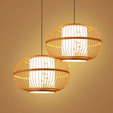 lanterne rustique japonaise osier bambou