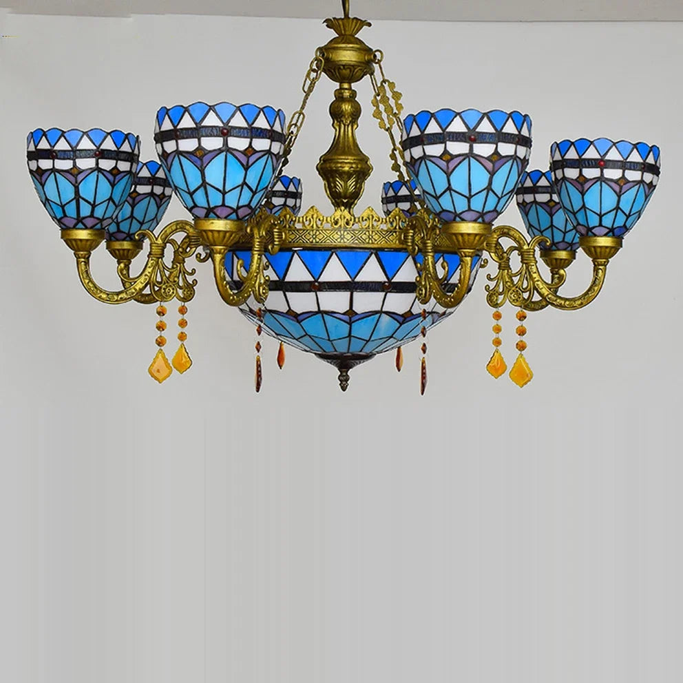 suspension en cristal de verre pour un éclairage élégant