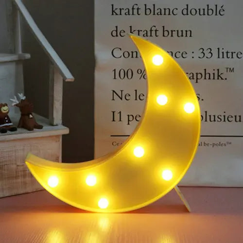 lampe led 3d nuage étoile lune veilleuse cadeau enfants décoration