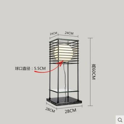 lampadaire led sur pied style chinois décoratif pour la maison