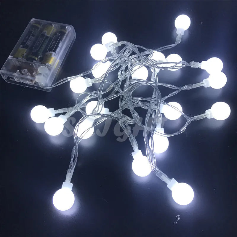 guirlande lumineuse à 20 led pour fêtes et décorations variées