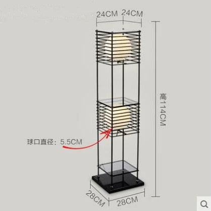 lampadaire led sur pied style chinois décoratif pour la maison