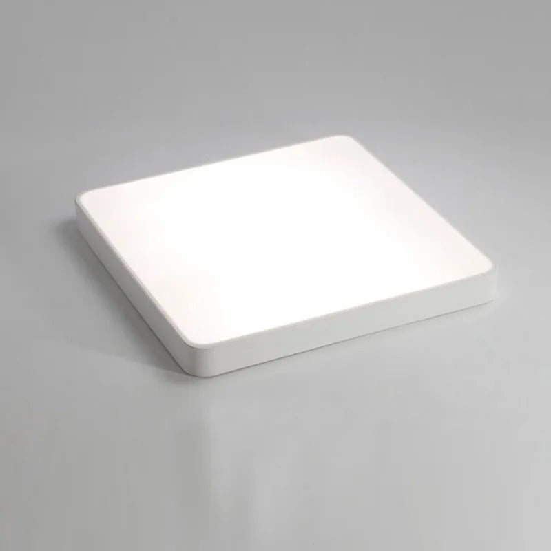 plafonnier led carré surface monté avec télécommande luminaire
