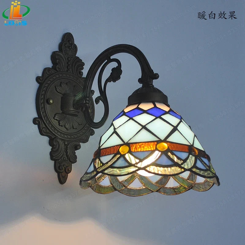 applique murale led art européen style méditerranéen éclairage décoratif
