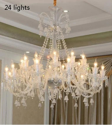 lustre en cristal à led pour un éclairage de luxe modernisé