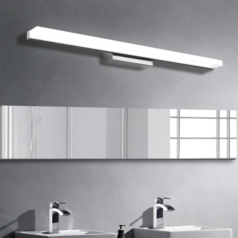 lampe led moderne pour miroir étanche en acrylique