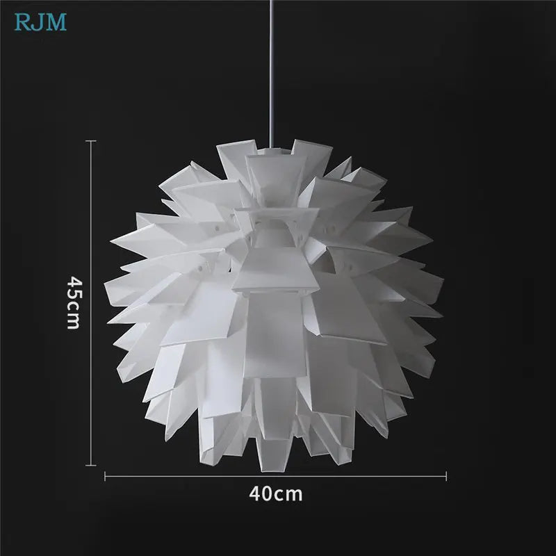 lampes suspendues design nordique moderne en forme de noix de pin