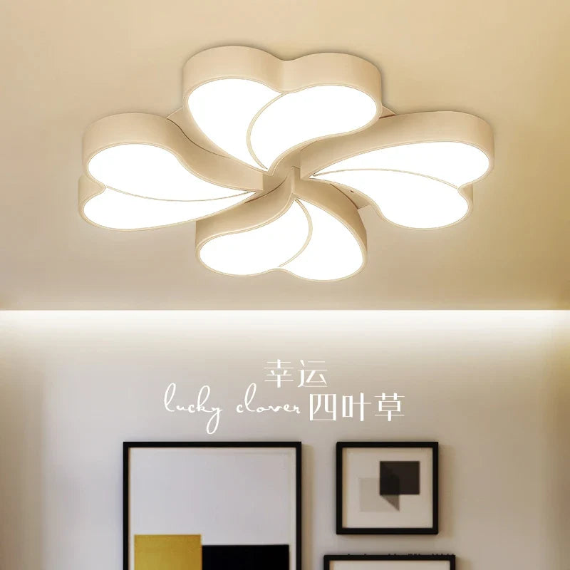 plafonnier led ultra fin moderne avec télécommande créative et personnelle