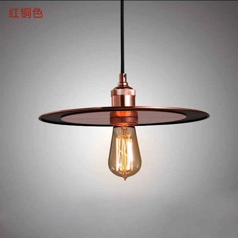 suspension vintage ufo led pour bar et restaurant