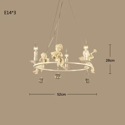 suspension rétro américaines résine bougie blanche décoration maison