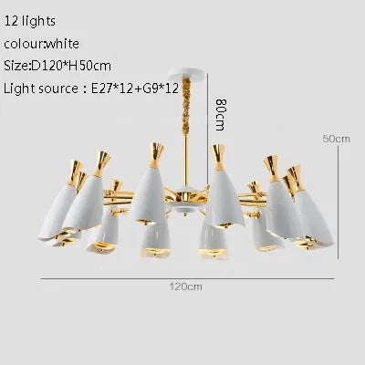 lustre moderne design nordique pour intérieur élégant