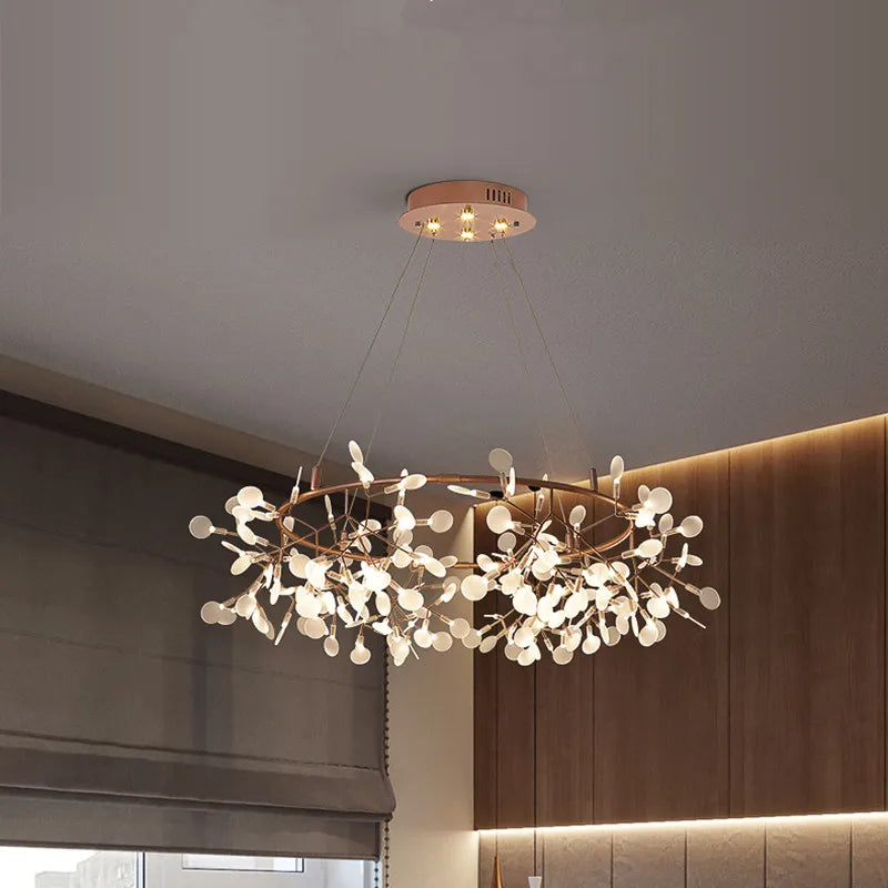 lustre nordique créatif design moderne pour intérieur élégant