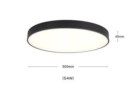 plafonnier moderne nordique en cuivre led acrylique iwhd