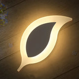 applique murale led moderne feuille surface montée pour décoration maison
