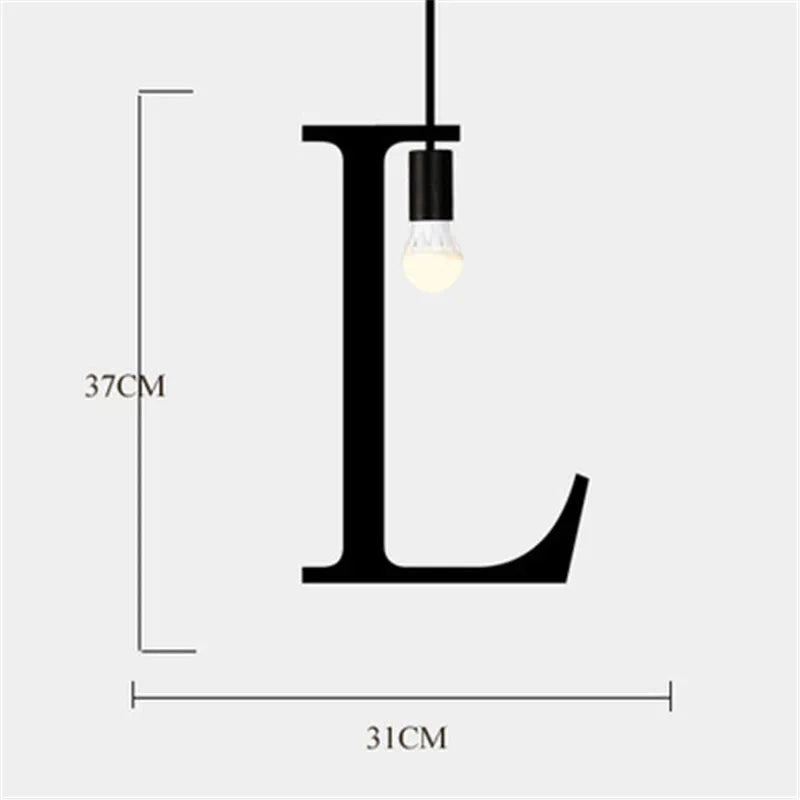 suspension nordique diy love luminaire décoratif pour loft et bar