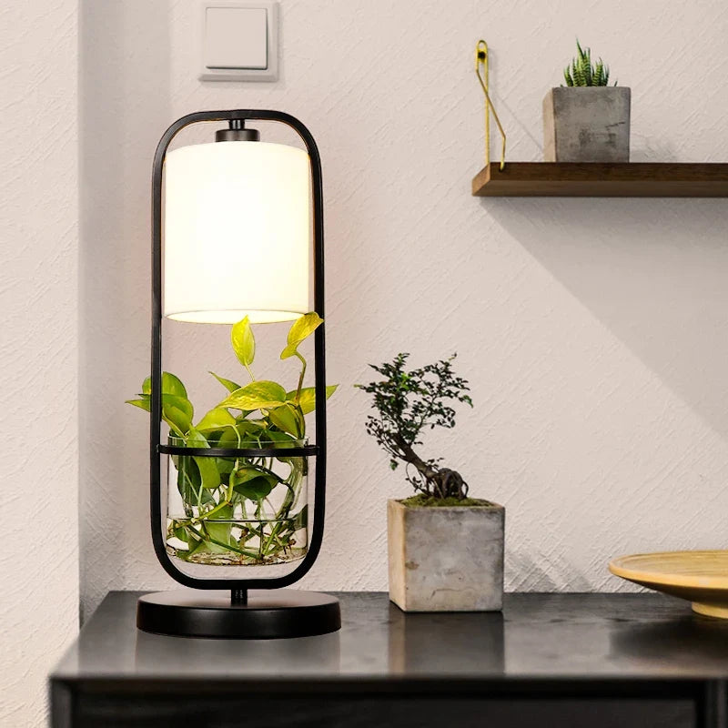 lampe de bureau led pour lecture et étude avec abat-jour