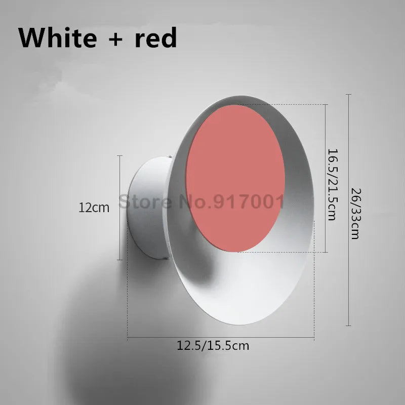 applique murale led moderne rotative pour intérieur